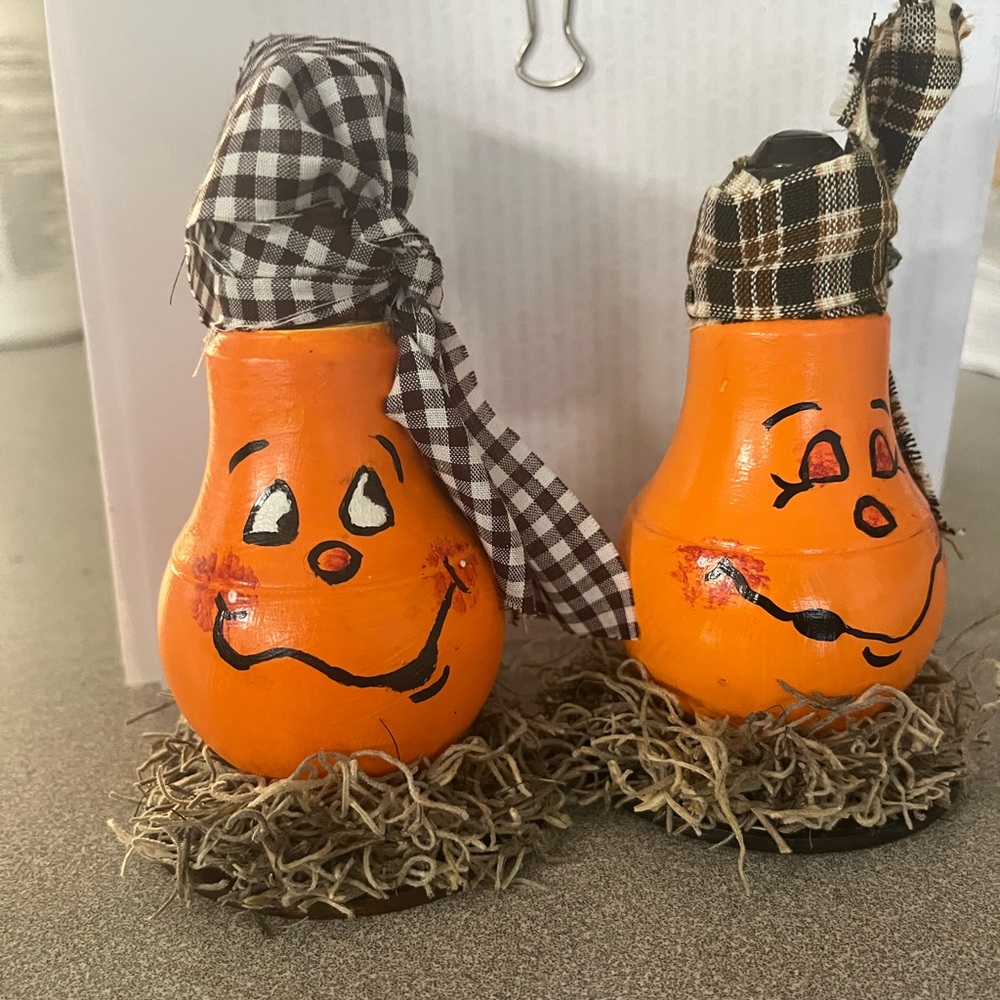 Handmade pumpkins